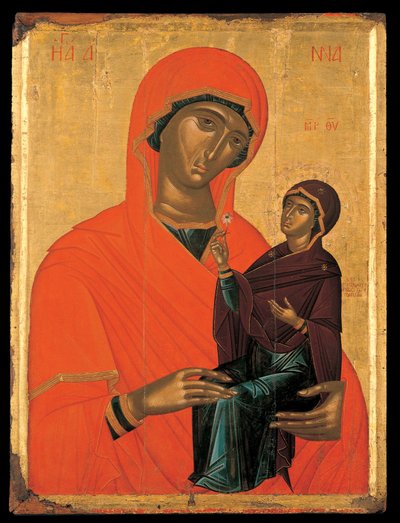 St Anne with the Virgin by Chanter Angelos Akotandos